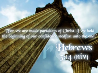 foundation of partaker in Christ Hebrews-3-14