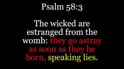 Lies in Womb Psalm
