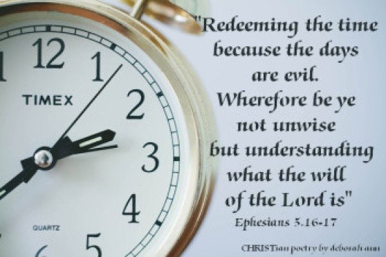 time redeeming-your-time-christian-poetry-by-deborah-ann