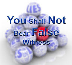 wrath dont bare false witness