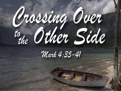 get up & cross over to the other side!